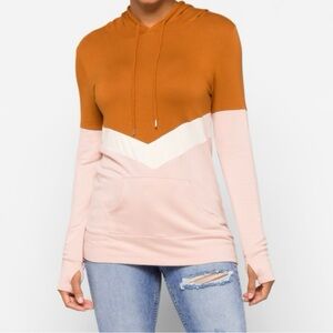 Market & Spruce Rust Hoodie